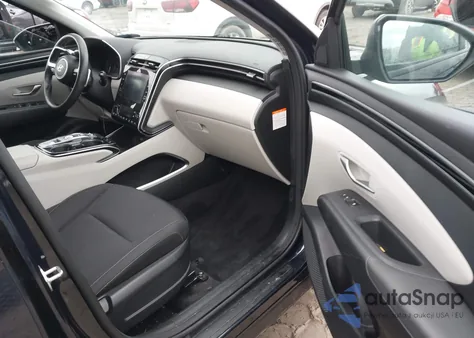 2022 Hyundai Tucson Hybrid Blue from USA, damaged, VIN KM8JBCA17NU013721